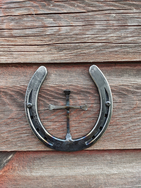 Horseshoe With Cross